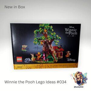 LEGO Ideas Disney Winnie the Pooh Treehouse Set 21326 NIB 1265 pcs